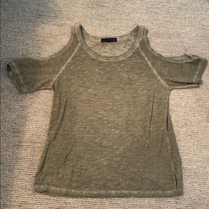 Sanctuary cold shoulder tee